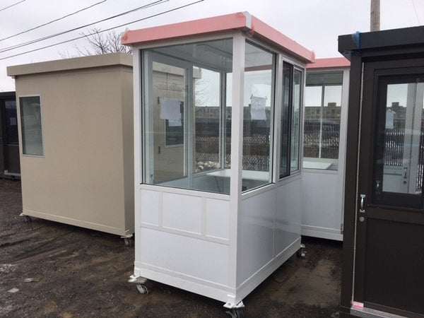 4 x 6 Guard Booth / Parking Booth White-2